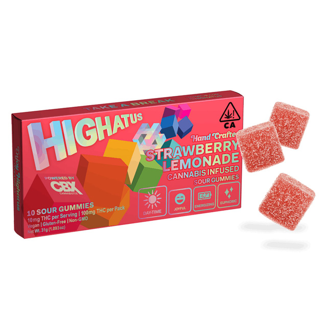 Highatus - Strawberry Lemonade Gummies