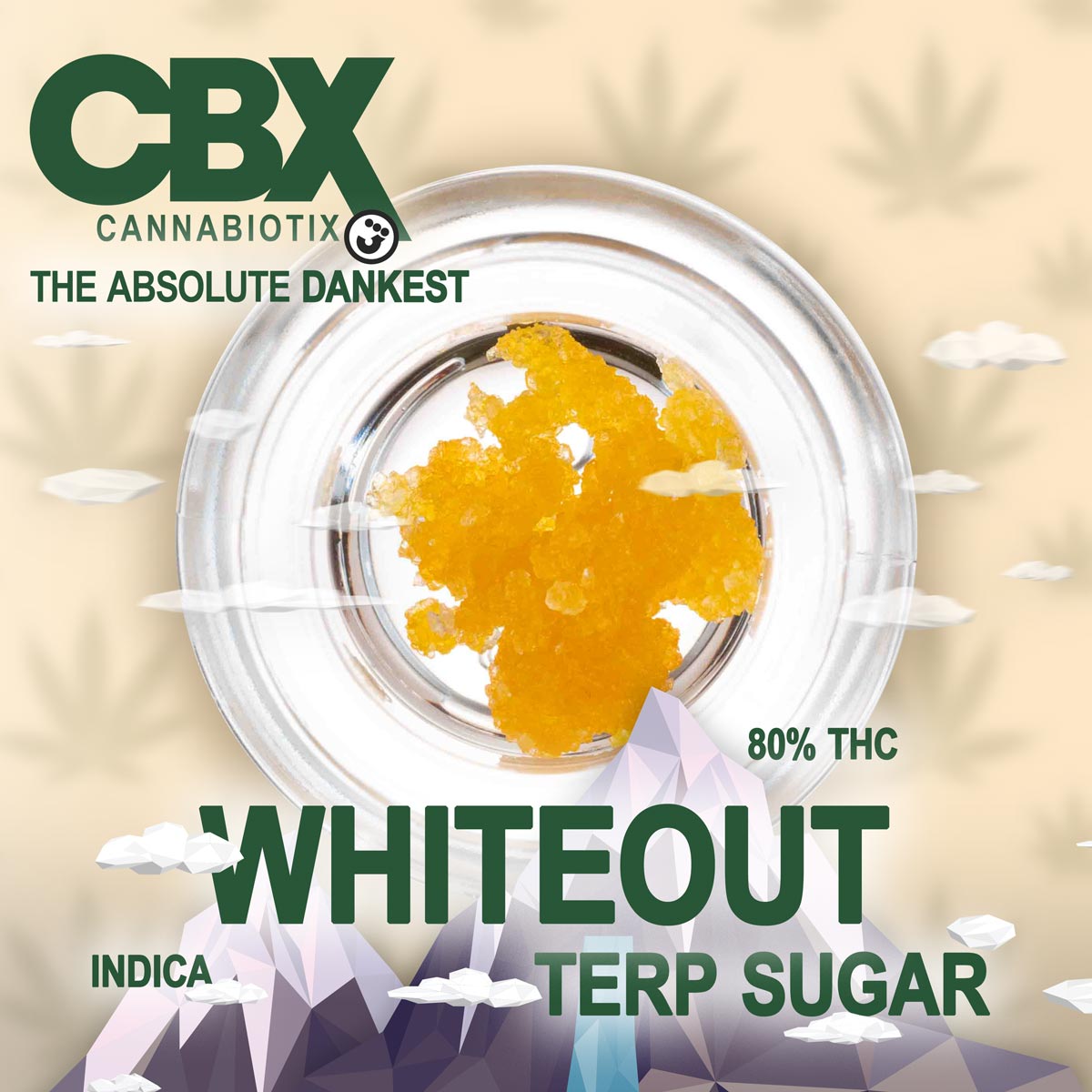 Cannabiotix - White Out Terp Sugar 1g