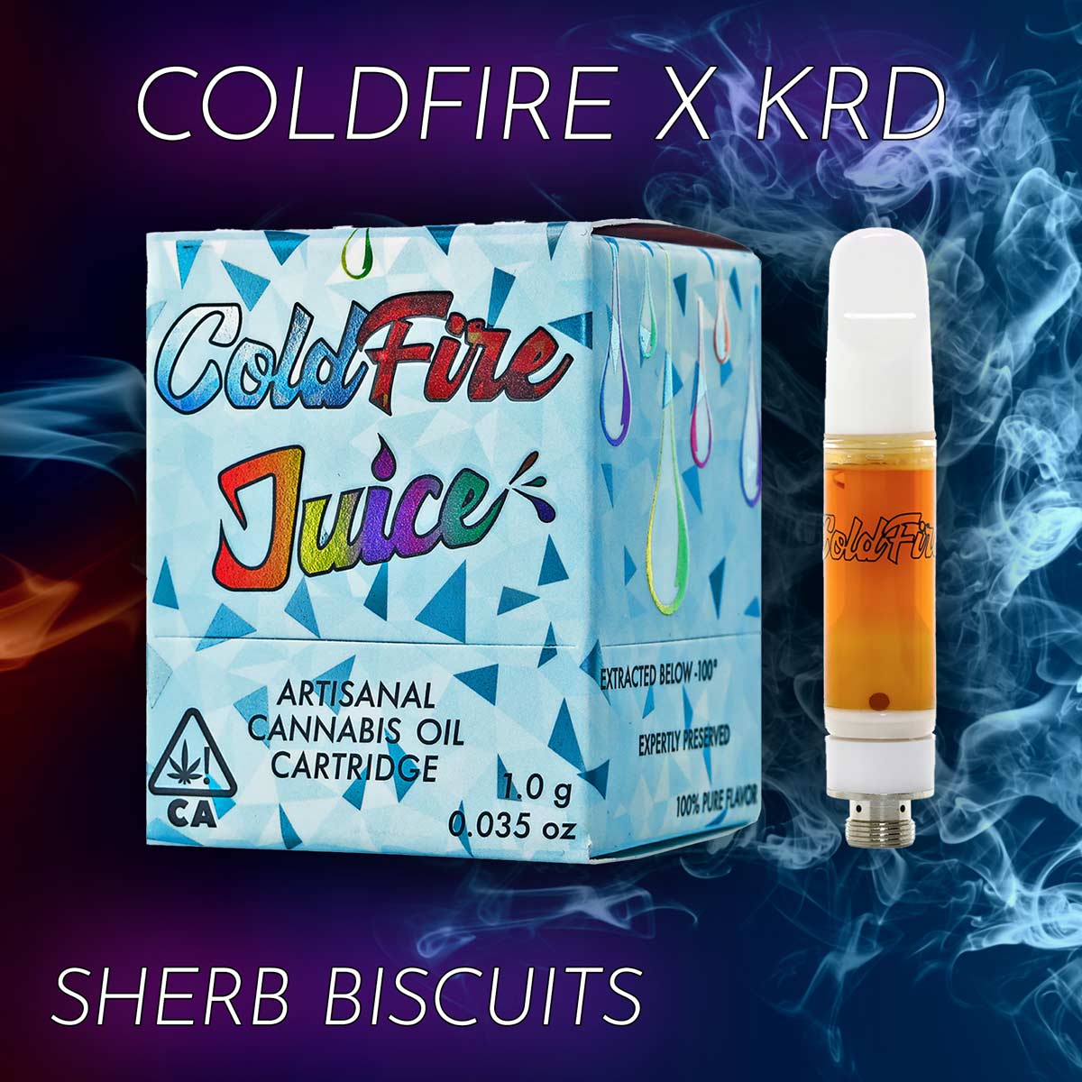 Coldfire x KRD - Sherb Biscuits Juice Cartridge 1g