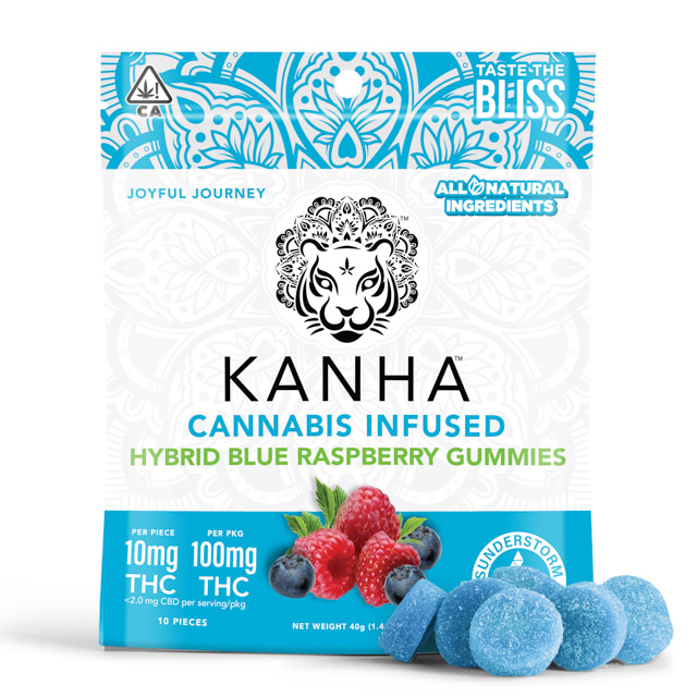 Kanha - Blue Raspberry Gummies