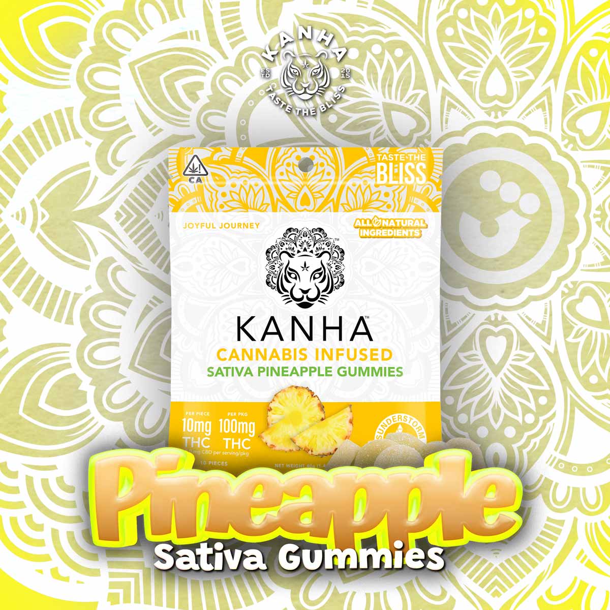 Kanha - Pineapple Gummies