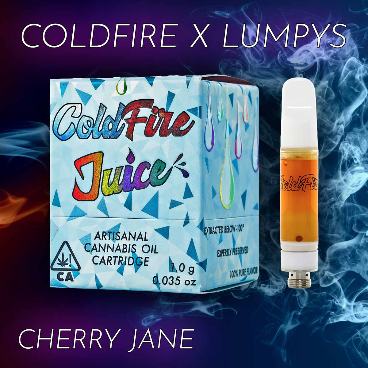 ColdFire x Lumpys - Cherry Jane Juice Cartridge 1g