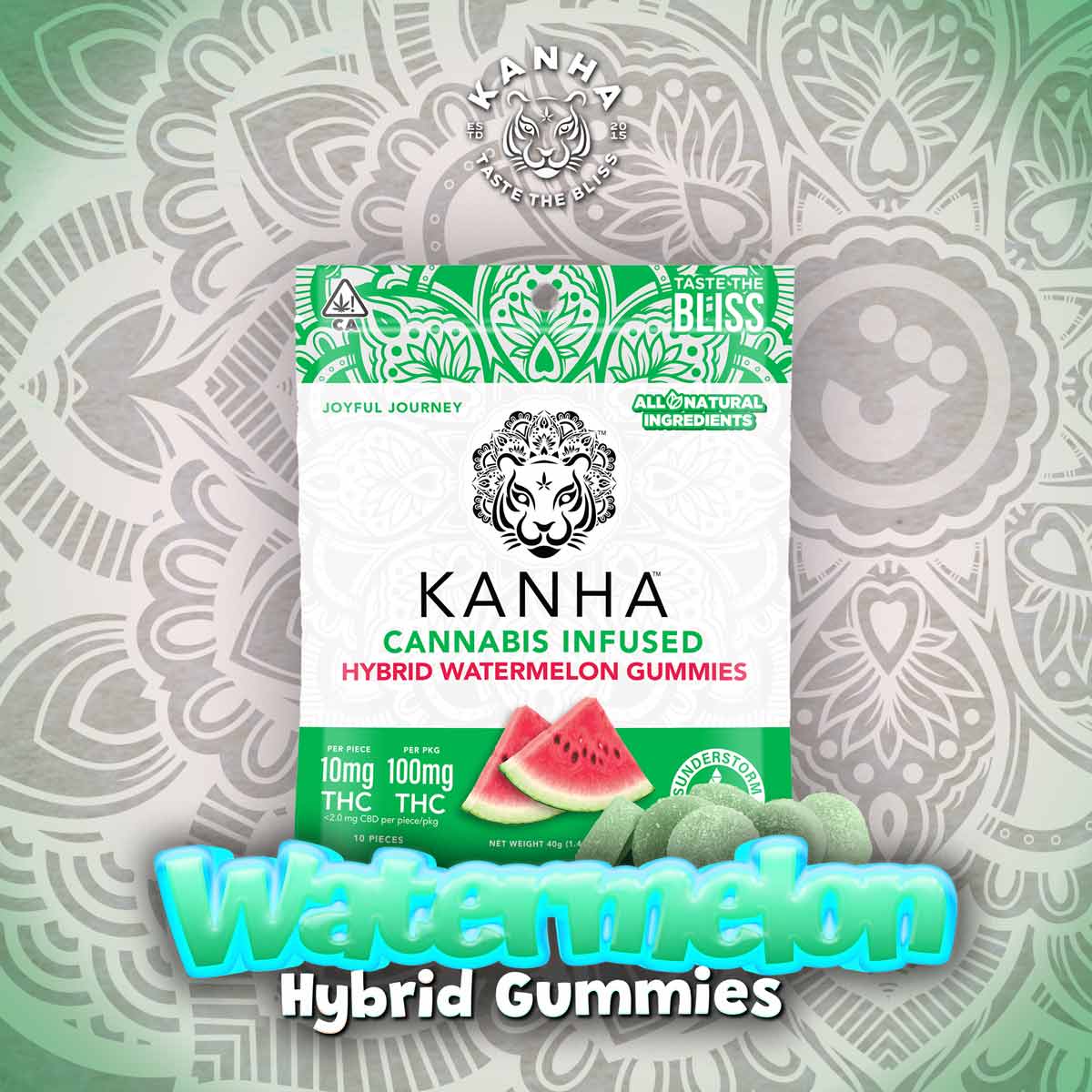 Kanha - Watermelon Gummies 100mg