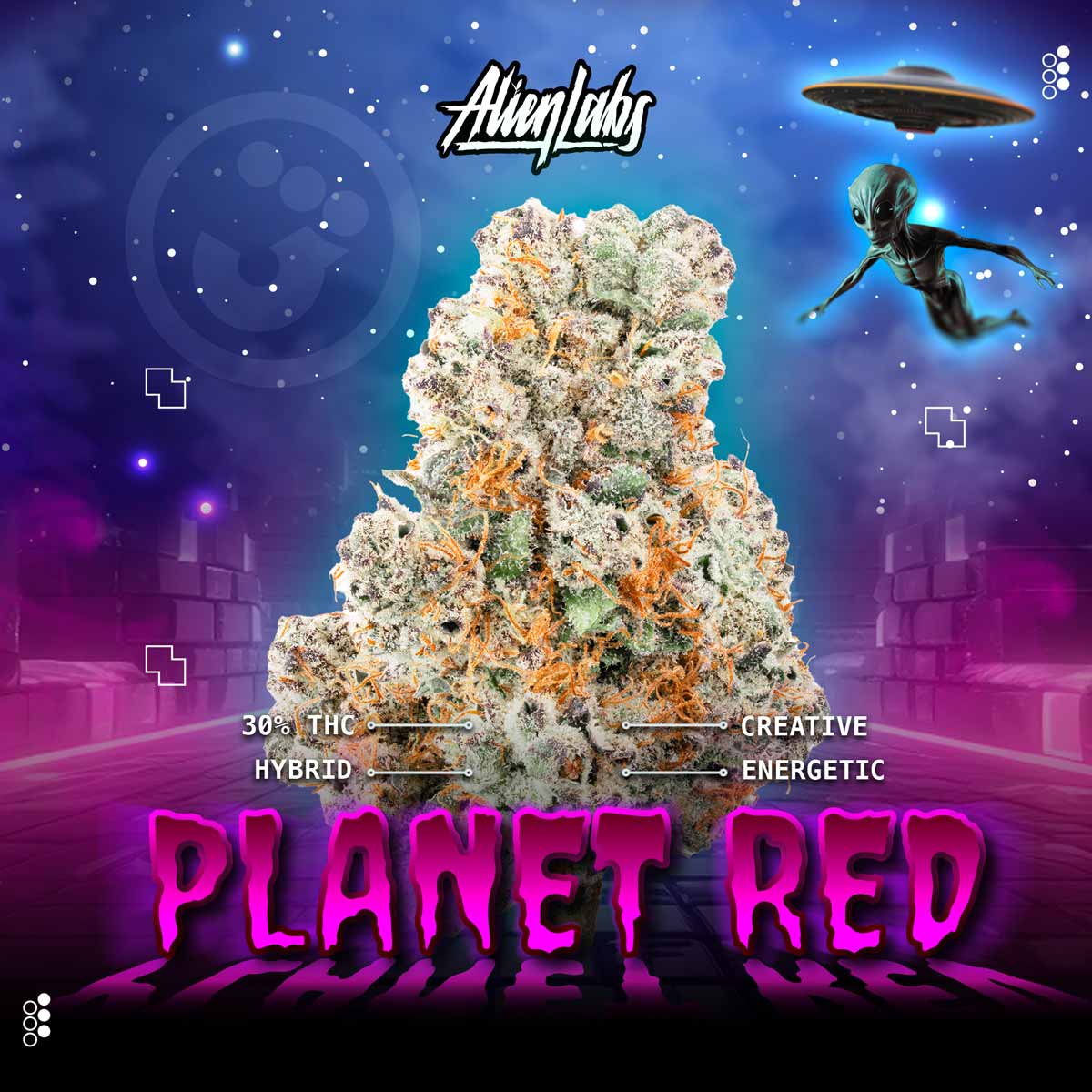 Alien Labs - Planet Red Flower 3.5g