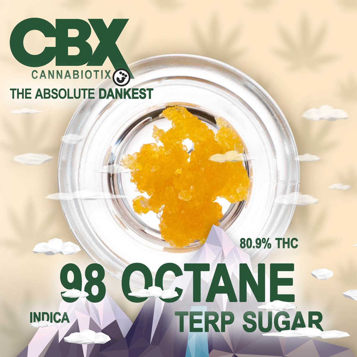 Cannabiotix CBX - 98 Octane Terp Sugar 1g