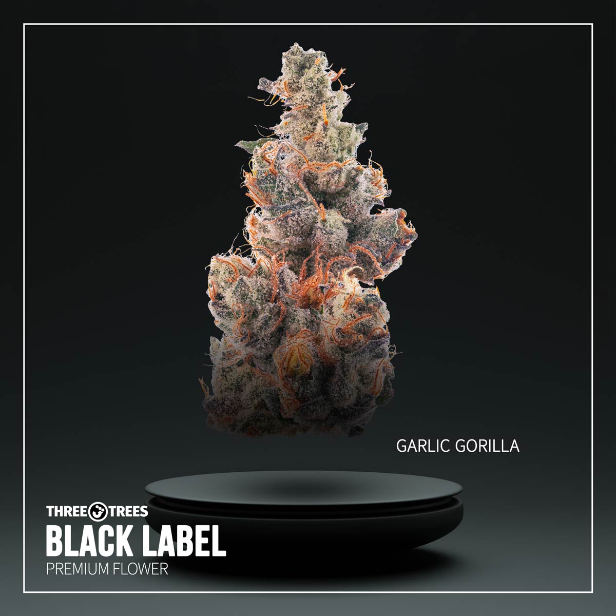 Three Trees - Garlic Gorilla Blk Lbl Flower 3.5g