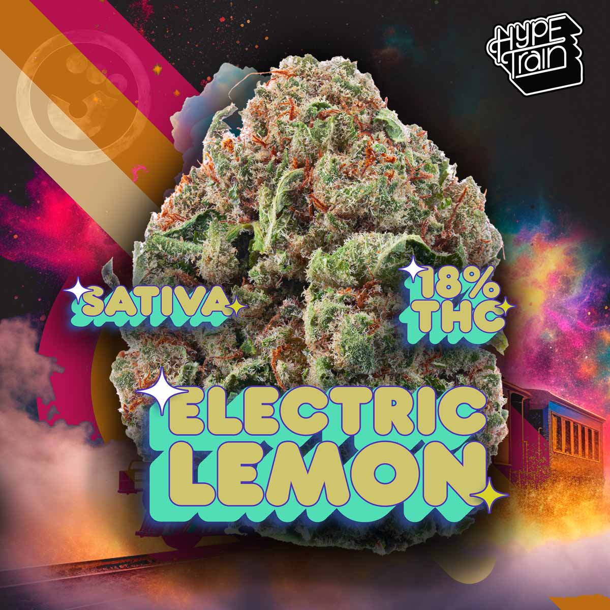 Hype Train - Electric Lemon Flower 3.5g