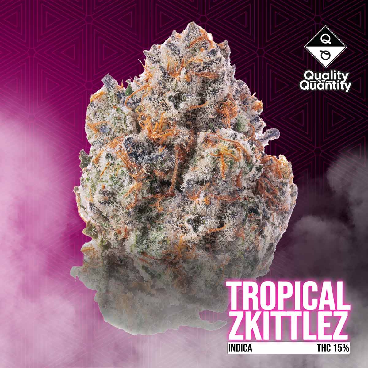 Quaility Over Quantity - Tropical Zkittlez Flower 3.5g & 14g