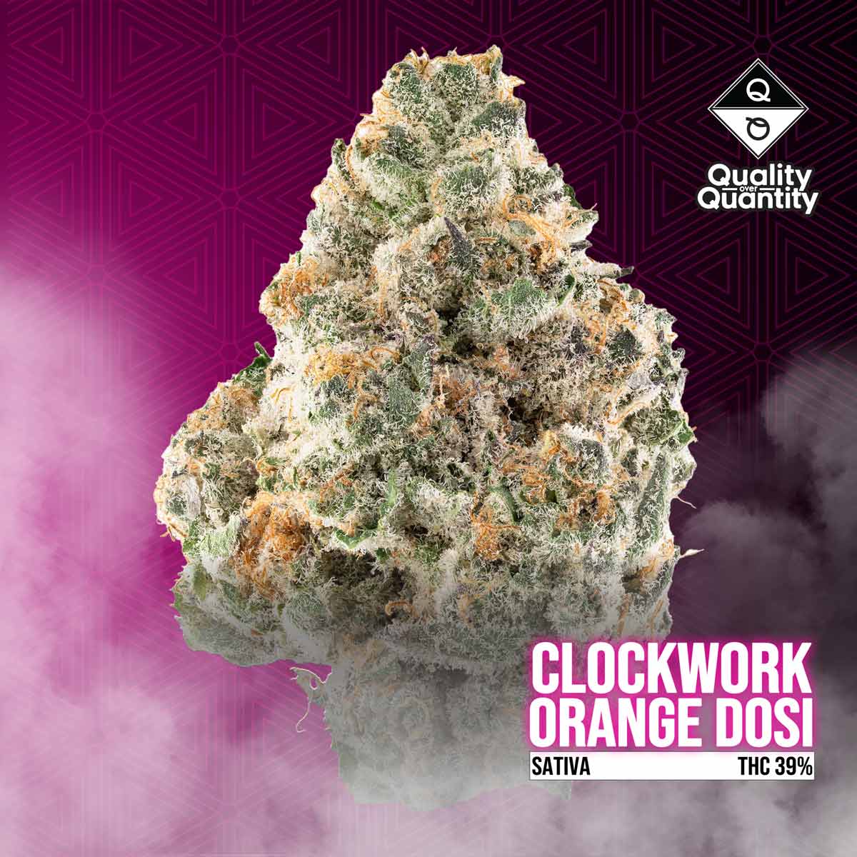 Quality over Quantity - Clockwork Orange Dosi Flower 3.5g