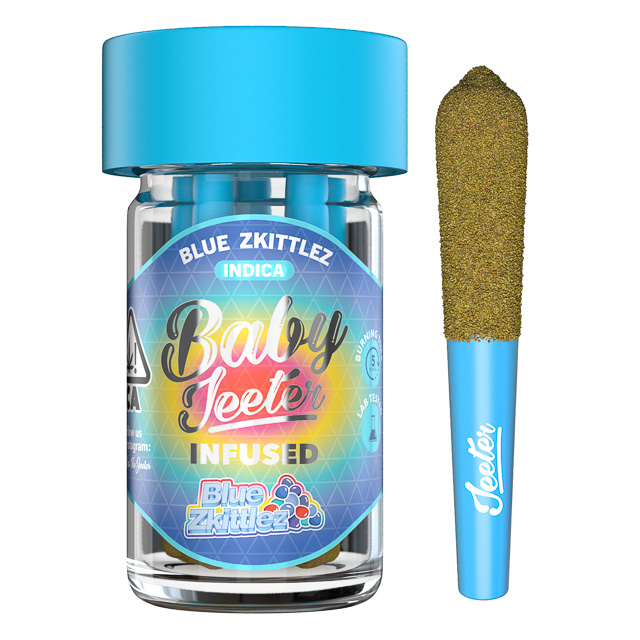 Baby Jeeter - Blue Zkittlez Preroll Pack 2.5g