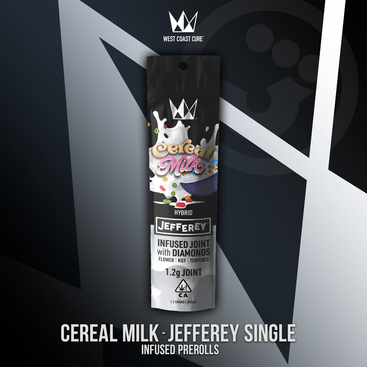 West Coast Cure - Cereal Milk Infused Jeffrey Preroll 1.2g