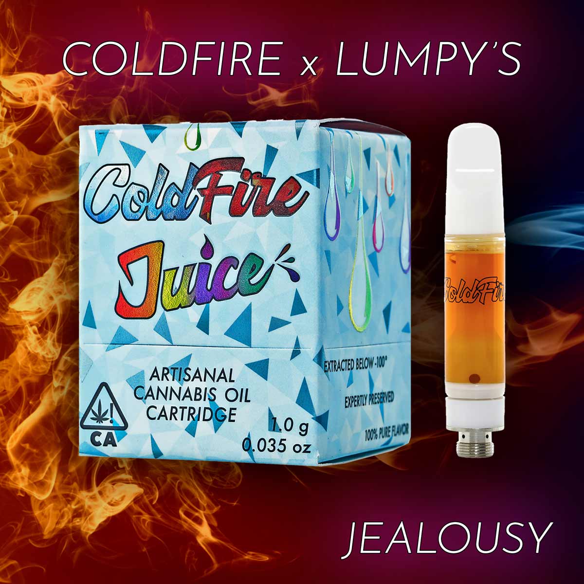 Coldfire x Lumpy’s - Jealousy Juice Cartridge 1