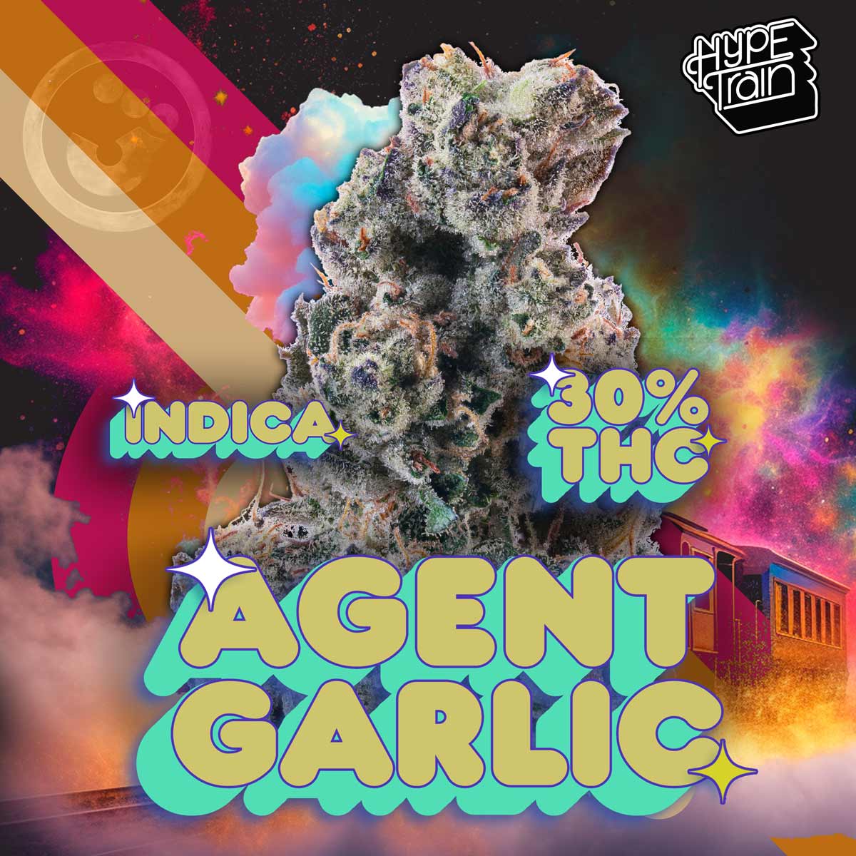 Hype Train - Agent Garlic Flower 14g