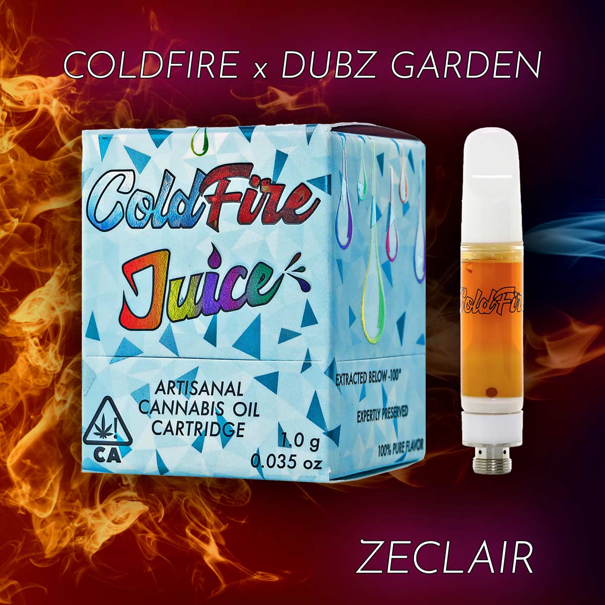 Coldfire X Dubz Garden - Zeclair Juice Cartridge 1g