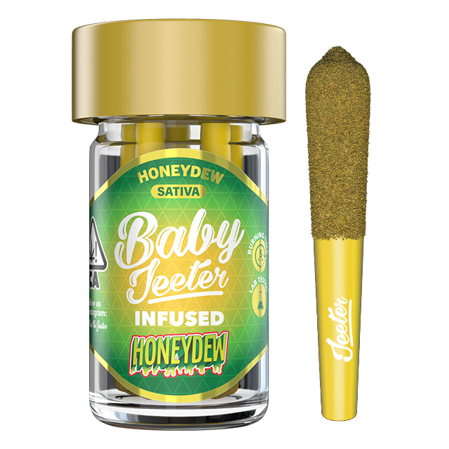 Baby Jeeter - Honeydew Diamond Infused Preroll 5-Pack 2.5g