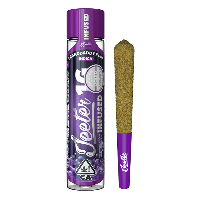 Jeeter - Grandaddy Purp Infused Preroll 1g