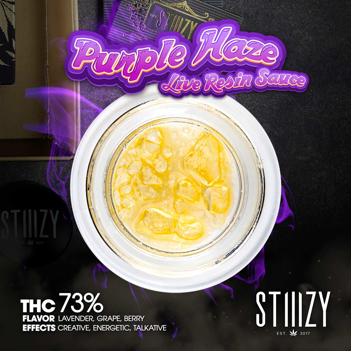 Stiiizy - Purple Haze Live Resin Sauce 1g